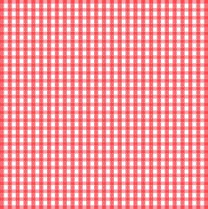 Seamless retro white-red square tablecloth