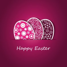 Happy Easter card N28