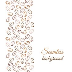 Coffee beans grunge background N2