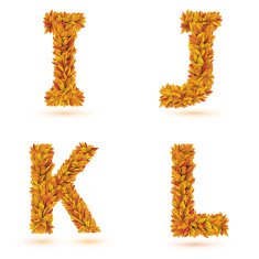 Autumn letters collection N3