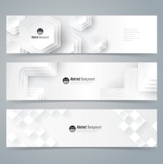 Collection banner design vector background N2