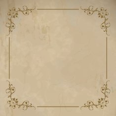 Vector vintage border frame N25