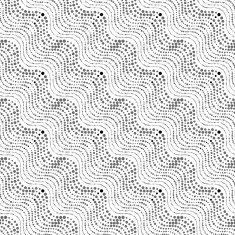 Repeating ornament of dotted wavy texture N2