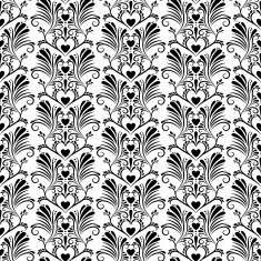 Abstract vintage floral seamless background N2