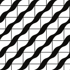 Ornate tiles seamless pattern geometric vector background N7