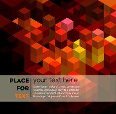 Abstract colorful geometric background N76