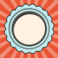 Red and Blue Retro Background N2