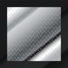 Metal Plate - Diamond Plated