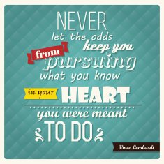 Quote inspirational poster typographical design vector illustration N14