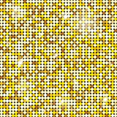 golden seamless pattern N2