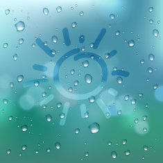 Abstract background water drops Vector illustration