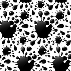 seamless ink blots background
