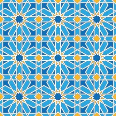 Seamless background of medieval style N32