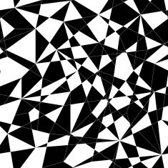 Stylized texture with black and white lines triangles N2