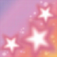 Abstract doted stars background