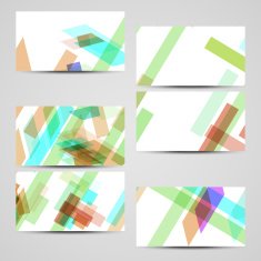 Vector business-card set for your design N484