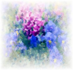 Watercolor Flowers N167