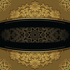 Elegant vintage floral background N3