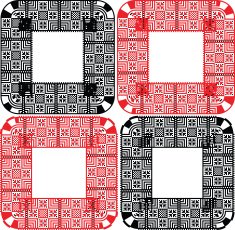 ancient pattern Vector illustration N50