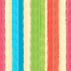 floral pattern with brush strokes