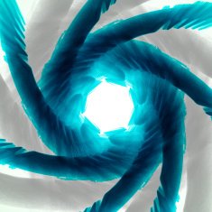 blue wavy background N11