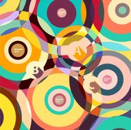 Colorful abstract background N111