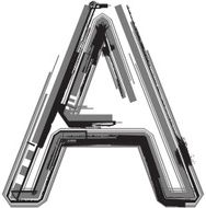 Grunge Font LETTER A N5