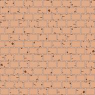 Seamless aged stone wall attern