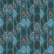 Abstract Traditional African Ornament Seamless vector pattern N3