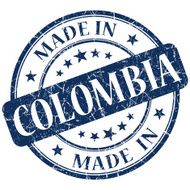 made in Colombia stamp N3