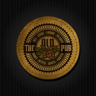 Retro Styled Beer Label N11