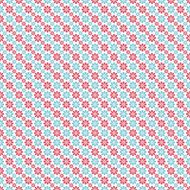 Light winter romantic vector pattern (tiling) N2