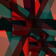 Abstract dark shape illustration N22