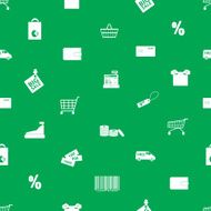 shopping icons pattern eps10 N2