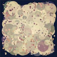 2d colorful bubbles N3