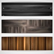 Wooden texture banner N50