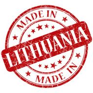 made in Lithuania stamp N3