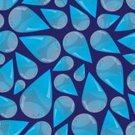 water drop pattern eps10