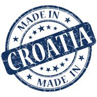 made in Croatia stamp N2