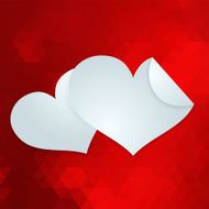 Valentines day or wedding card EPS 10