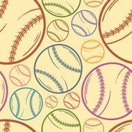 Baseball pattern - Sport # 3