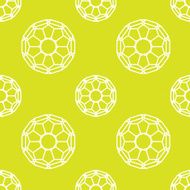 Repeating geometric tiles with lace