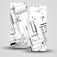Vector banner set for your design N209