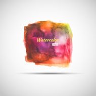Abstract watercolor painted background N77