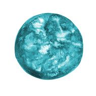 Watercolor round spot isolated