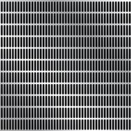 Grating oval Background Aluminum