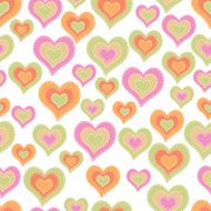Seamless background with hearts N33