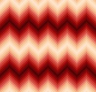 seamless red gradient zig zag pattern N2