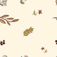 Seamless autumn background N8
