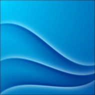 Blue shaded waves abstract vector background N2
